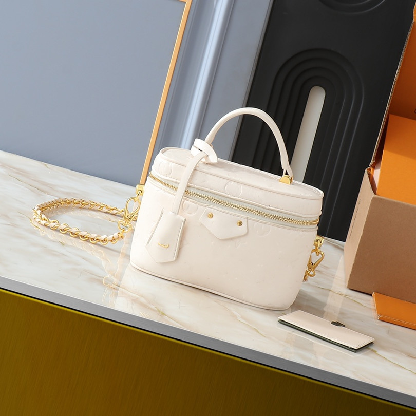 Cases Makeup bag Designer Vanity Cc Bag Mini Cosmetic Bag Crossbody Shoulder Designer Tiny Cosmetic Nano Make Up Bags Coin Purse Wallet width 19