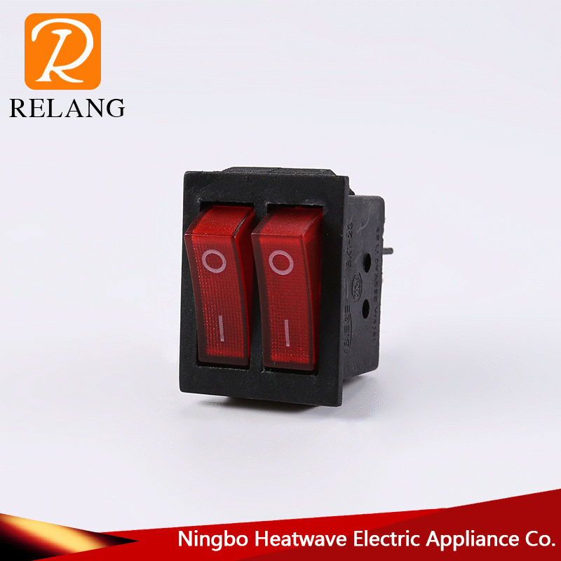 Supply Heater Accessories Switch RLKG203-2P Heater Switch Duplex Switch Heater Accessories