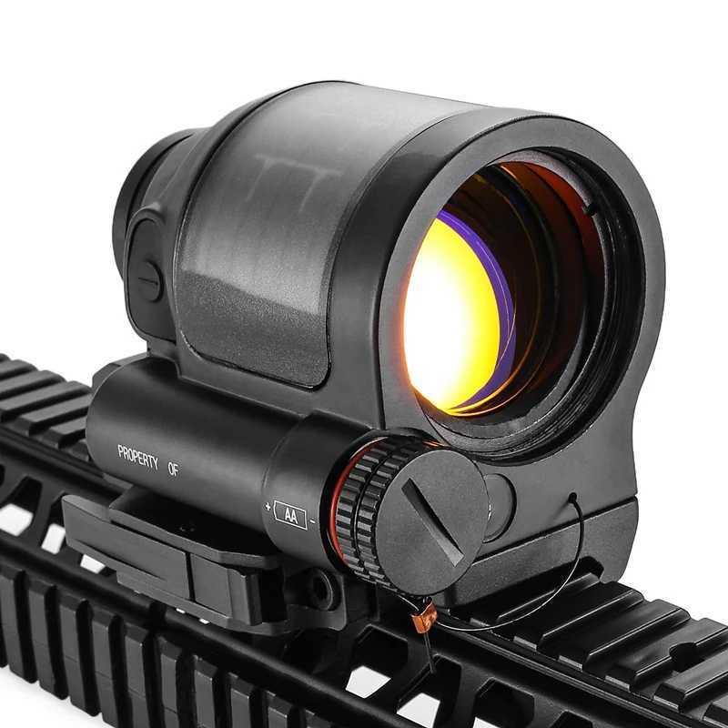 SRS Solar Power RED Dot Sight Rifle Sight Red Dot Sealed Reflex Sight For Hunting ScopeW241014