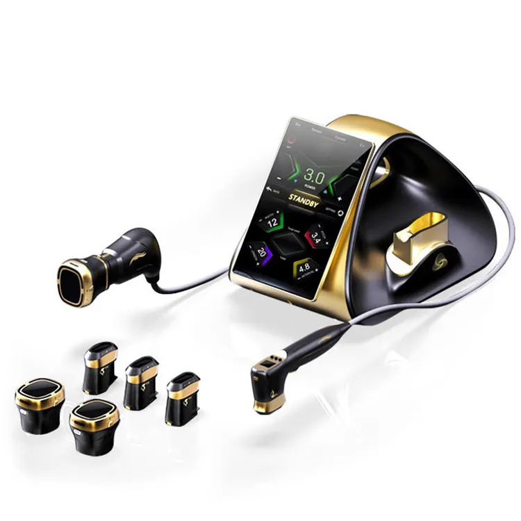 Portable 22D Skin Tightening Wrinkle Removal 2 In 1 RF LIPO + 22D MAX HIFU 2 Handles 11D 12D 13D 18D 22D HIFU Machine Skin Repairing Anti-aging Body S