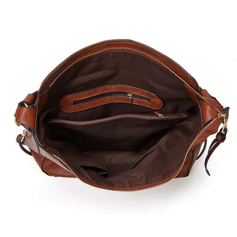 Handbags Designer Soft Leather Bags For Women 2023 Hobos Europe Crossbody Bag Ladies Vintage Famous Brand Sac