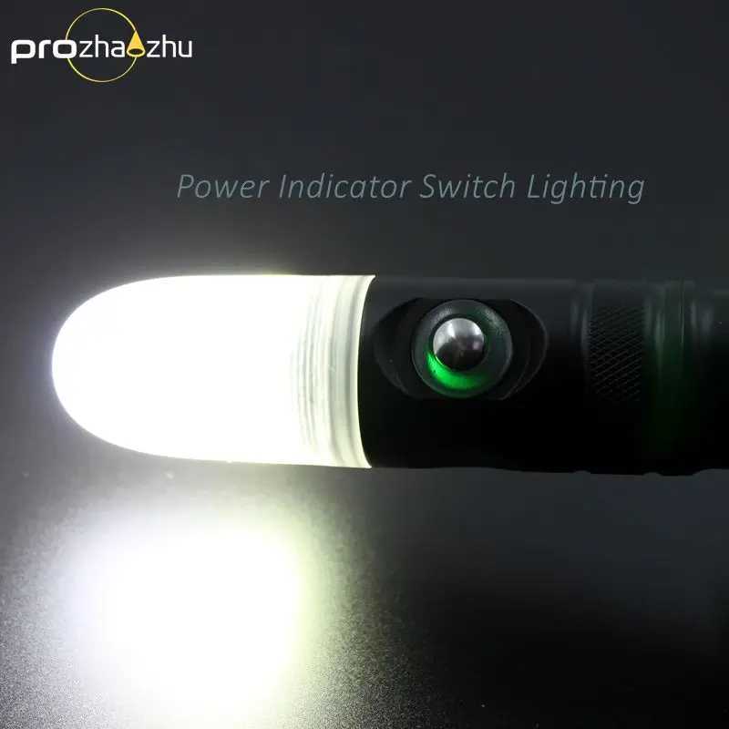 Scuba Diving Buddy Signal Light IP68 Underwater D Strobe Light Underwater 100M 4000 Lumen Rechargeab Diving LampXJ250114