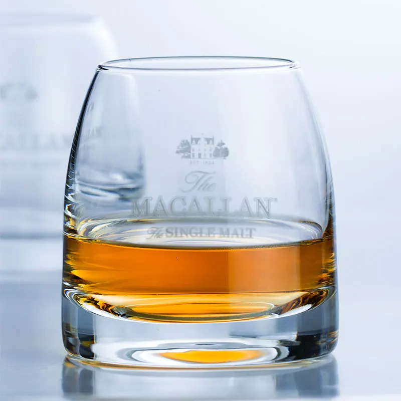 Chamvin Private Collection Macallan Glass Whiskey Glass Single Malt Crystal Wine Bottle Vodka Cognac y Sniffer Cup 250110