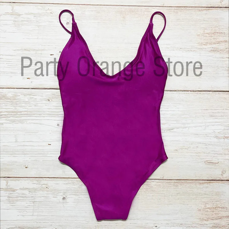 Solid swimsuit women one-piece swimsuit sexy apron swimsuit wholesale swimsuit monokini 250109