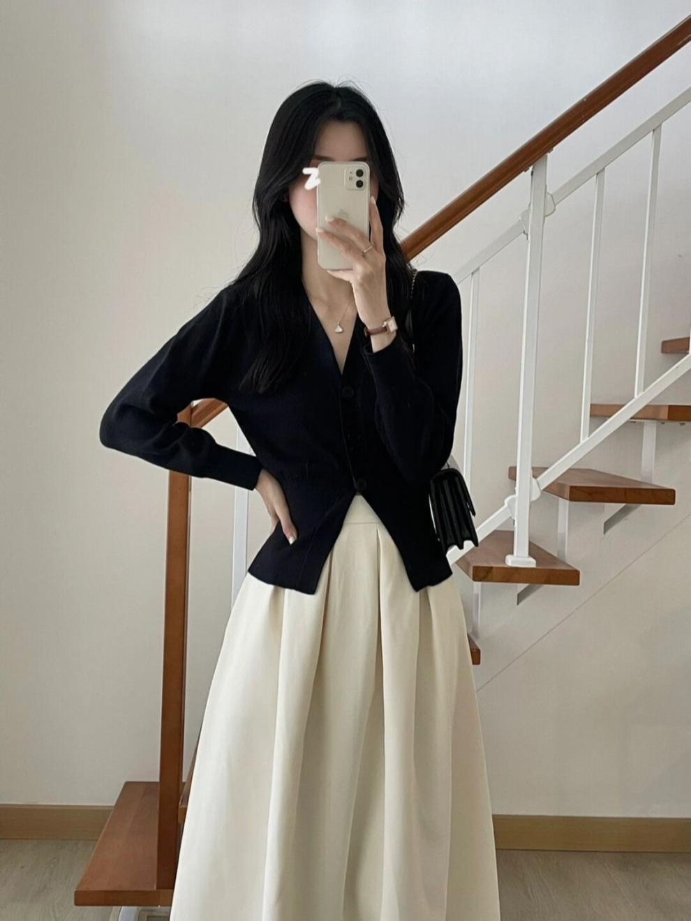 L9170 Platycodon temperament lady high-grade salt autumn suit skirt half skirt two-piece dress female spring and autumn