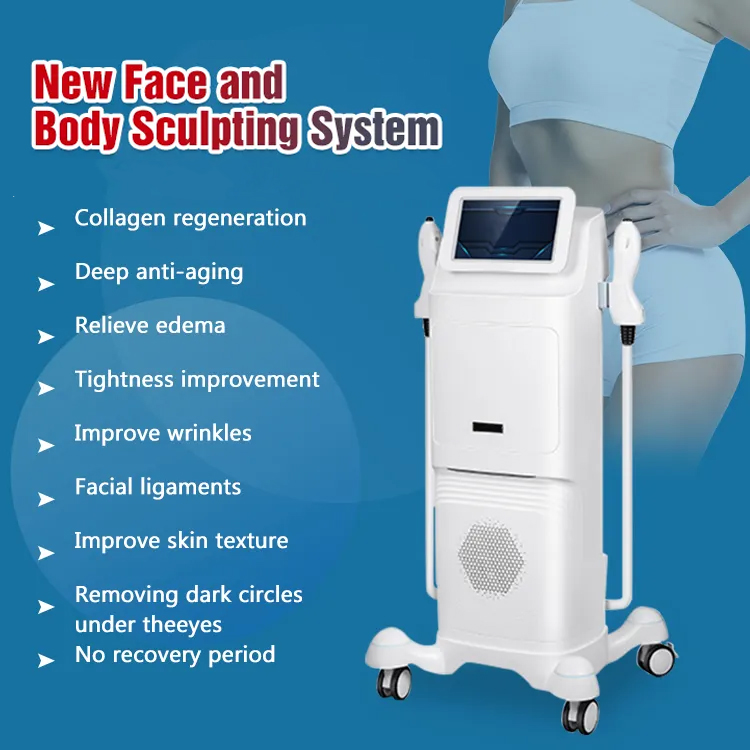 Hot High Frequency Radio Frequency Skin Tightening Wrinkle Remover Thermal Collagen Elastin Stimulation Monopolar RF Body Slimming Beauty Instrumen