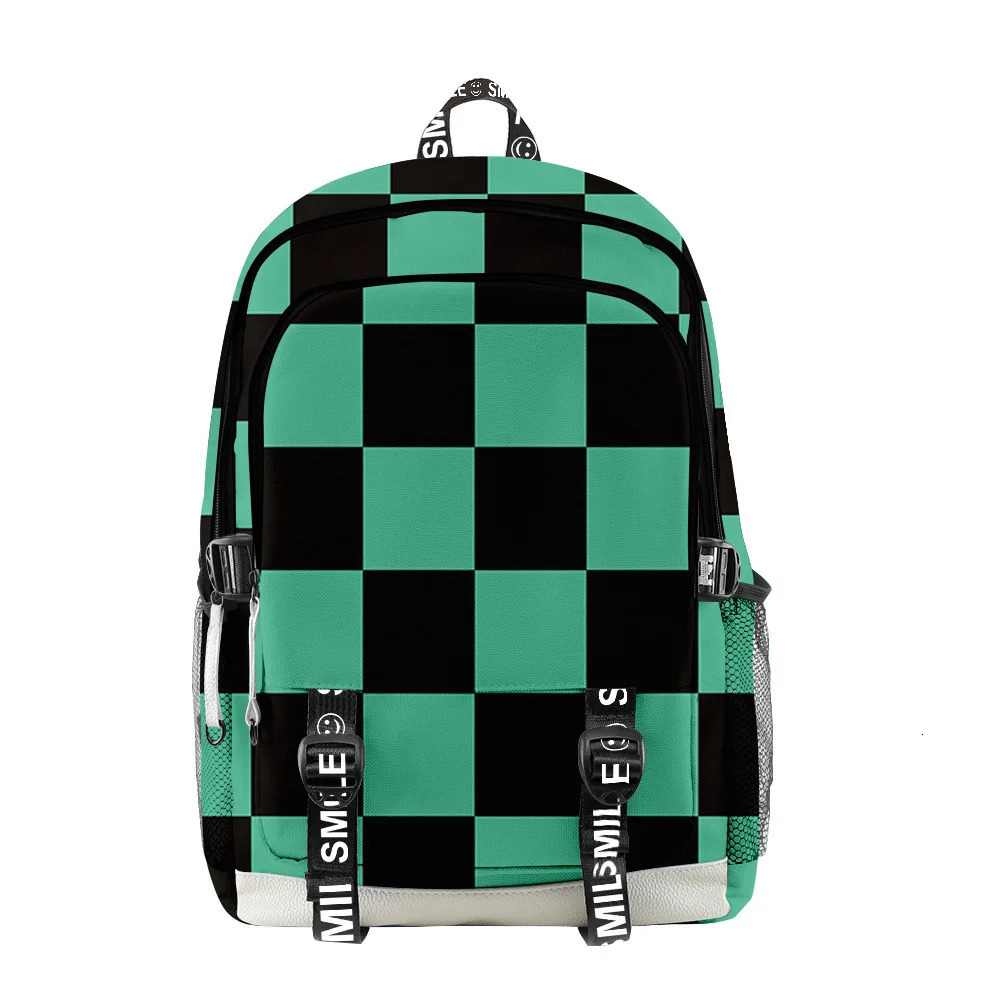 Anime Devil Hunter Cosplay Oxford School Bag Backpack Tomioka Giyuu Travel Bag Mochila Notebook Bags 250114