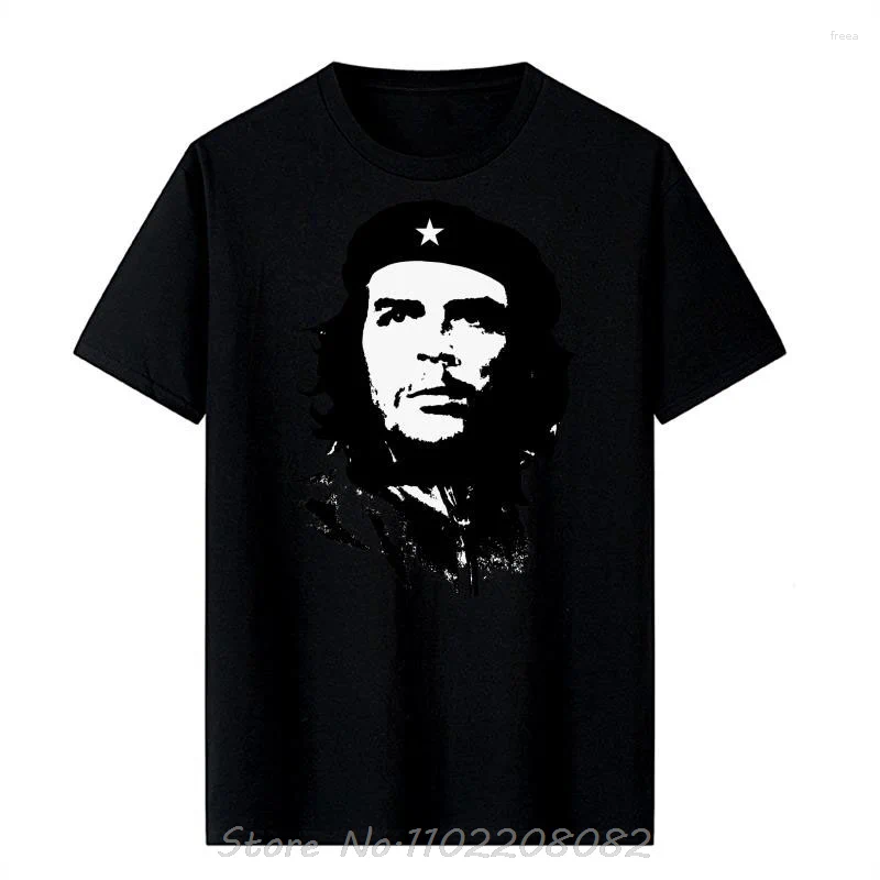 Men's T Shirts Che Guevara Revolution Printed Men T-shirt Casual O-neck Shirt Clothing Fashion Oversized Streetwear Cotton Tshirt