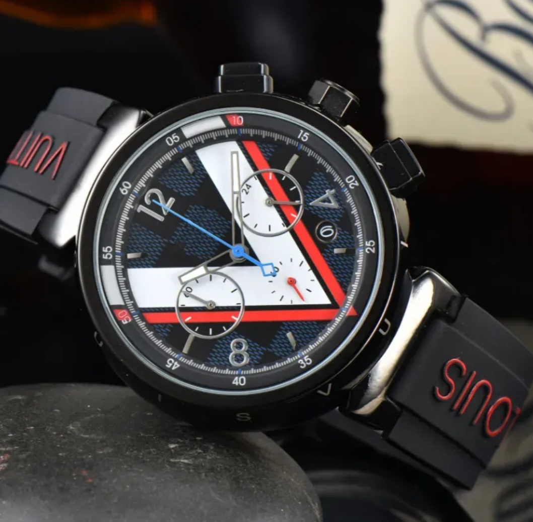 AAAAA top TAMBOUR QBB160 luxurious designer quartz movement watches men All dial work luxury mens watch Full Function multi-function montre Clocks Sapphire glass