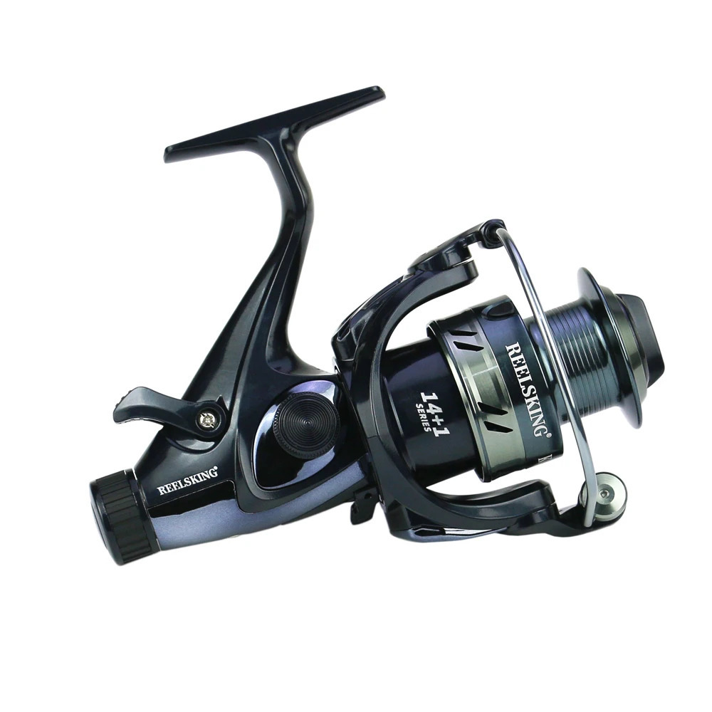 Max 8-25KG Drag 141 BB Carp Front Rear Double Brake Spinning Fishing Reel Metal Spool fishing tools fishing reel saltwater 250107