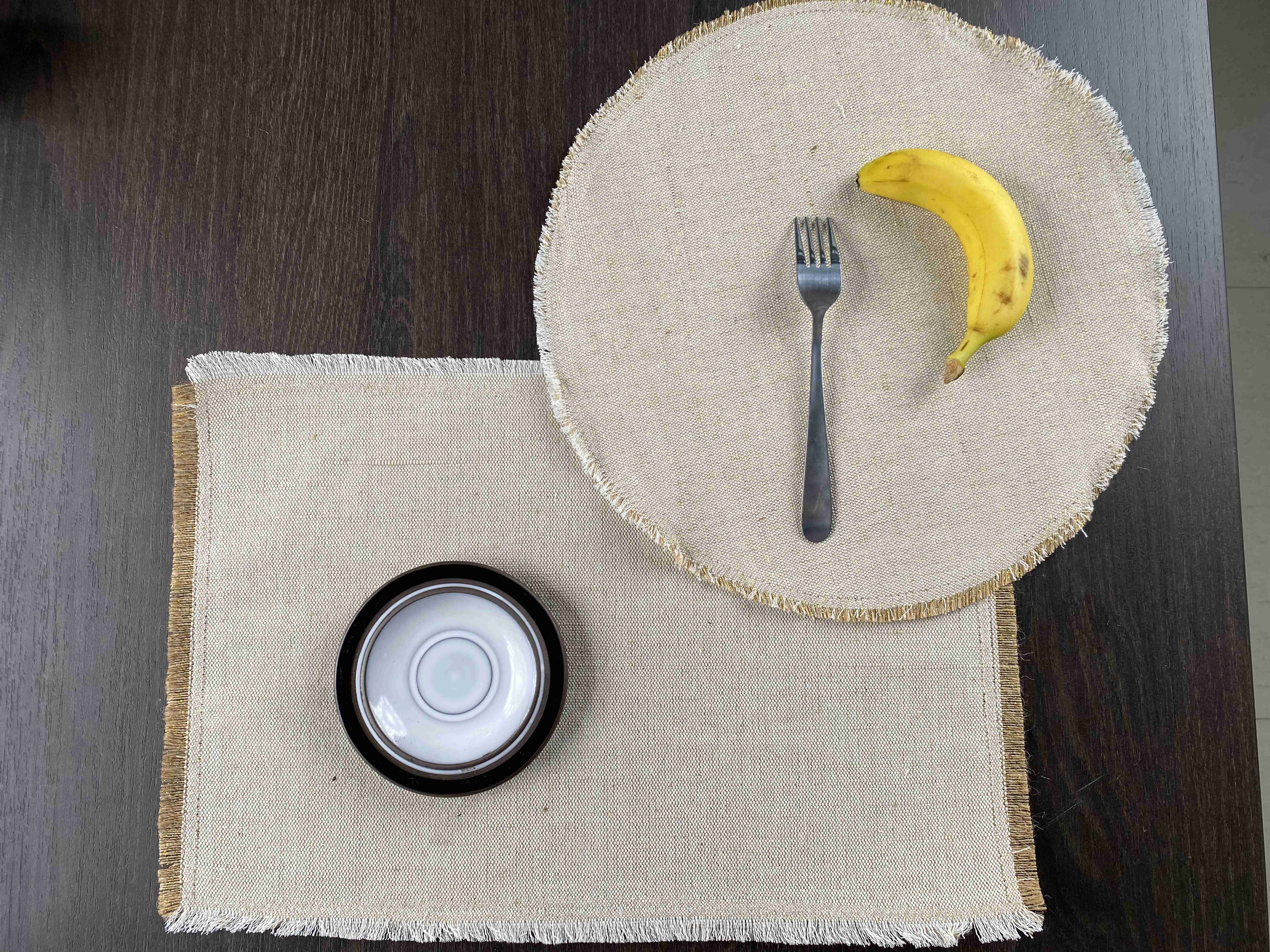 Handcrafted Heavyweight Cotton Table Protector for Kitchens - Sustainable Craftsmanship