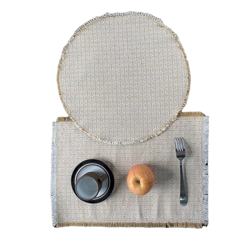 Sustainable Heavyweight Cotton Kitchen Table Runner with Sturdy Woven Construction