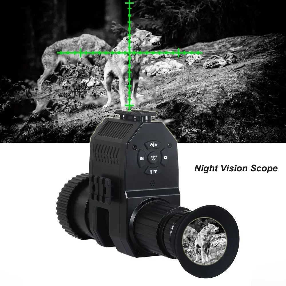 Megaorei NK007 Night Vision Monocular Hunting Rifle Scope Optics Infrared Camera Photo Video Recording 200-400M in DarknessW241014