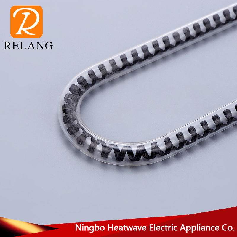 Factory supply far infrared heat pipe carbon fiber quartz tube heat pipe carbon fiber quartz heat pipe
