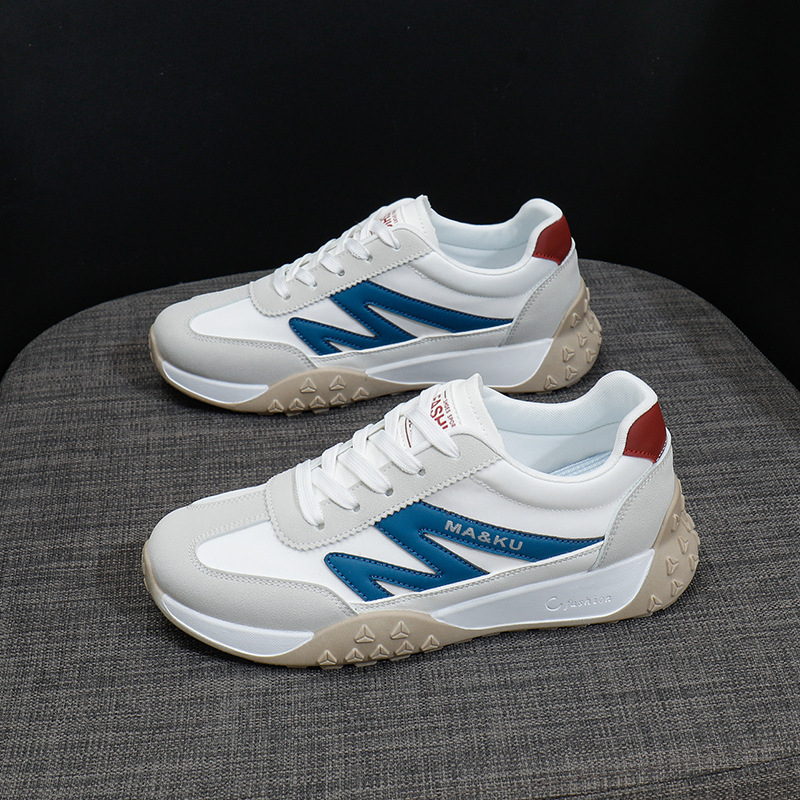 Women Sports Shoes Fashion Thick Sole Designer Shoes Chunky Shoes 2025 Spring Running Sneakers Triple Black Khaki Blue Free shipping