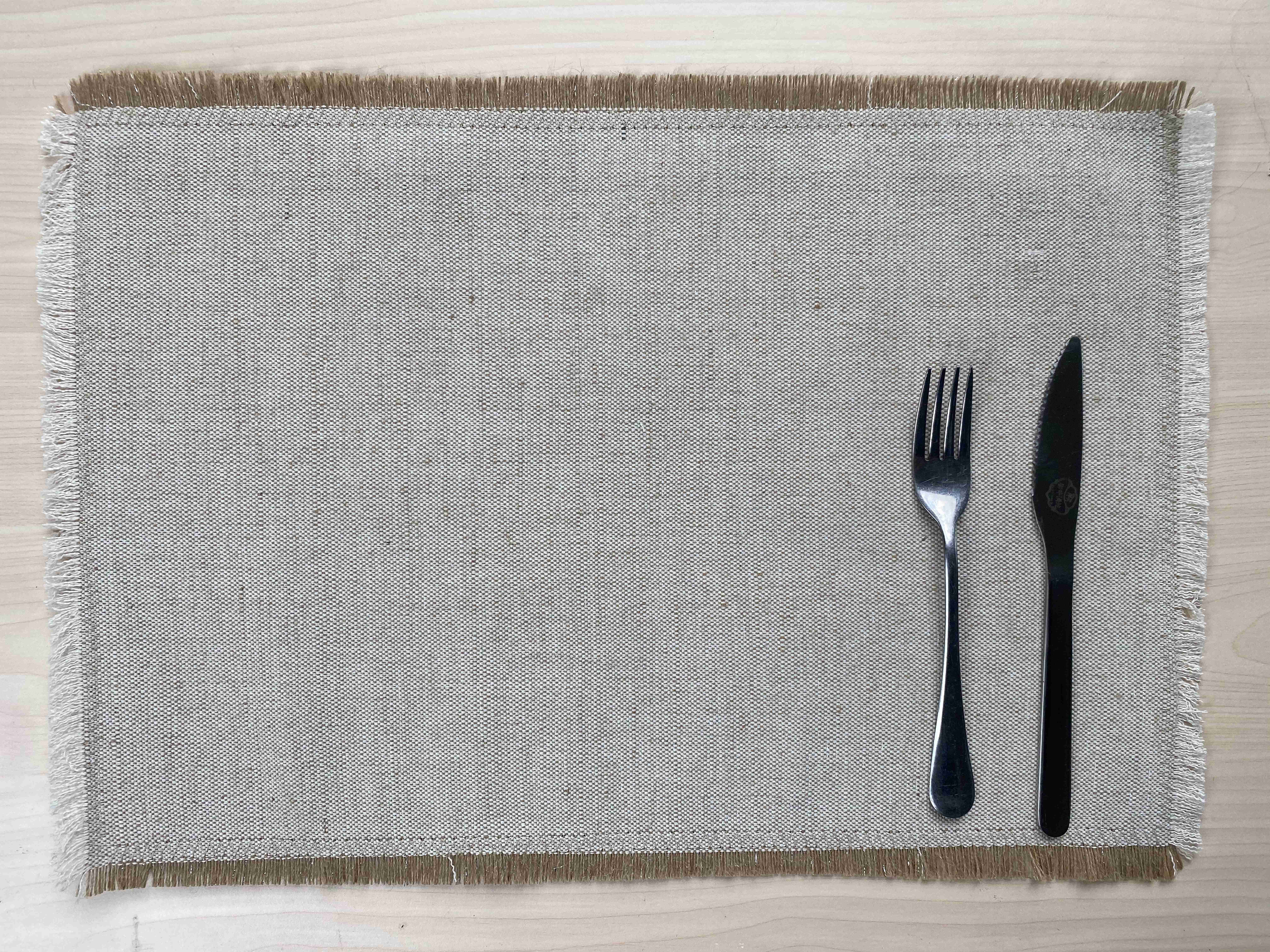 Handcrafted Heavyweight Cotton Table Protector for Kitchens - Sustainable Craftsmanship
