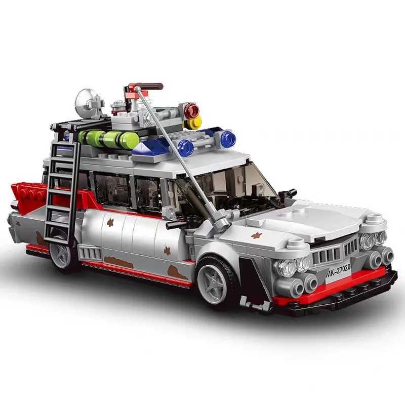 Compatible Ghostbusters Building Blocks Car Model Bricks for Kids Adults Toys Halloween Christmas Gifts W250115