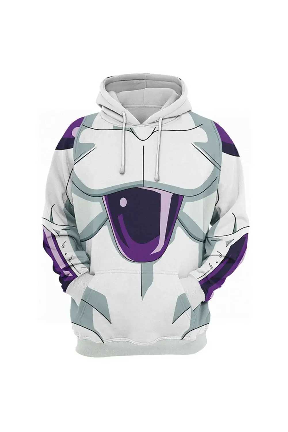 Adult Vegeta IV Cosplay Hoodie Anime Roleplay 3D Printed Hooded Sweatshirt Men Women Casual Streetwear Pullover Coat Costume W250114