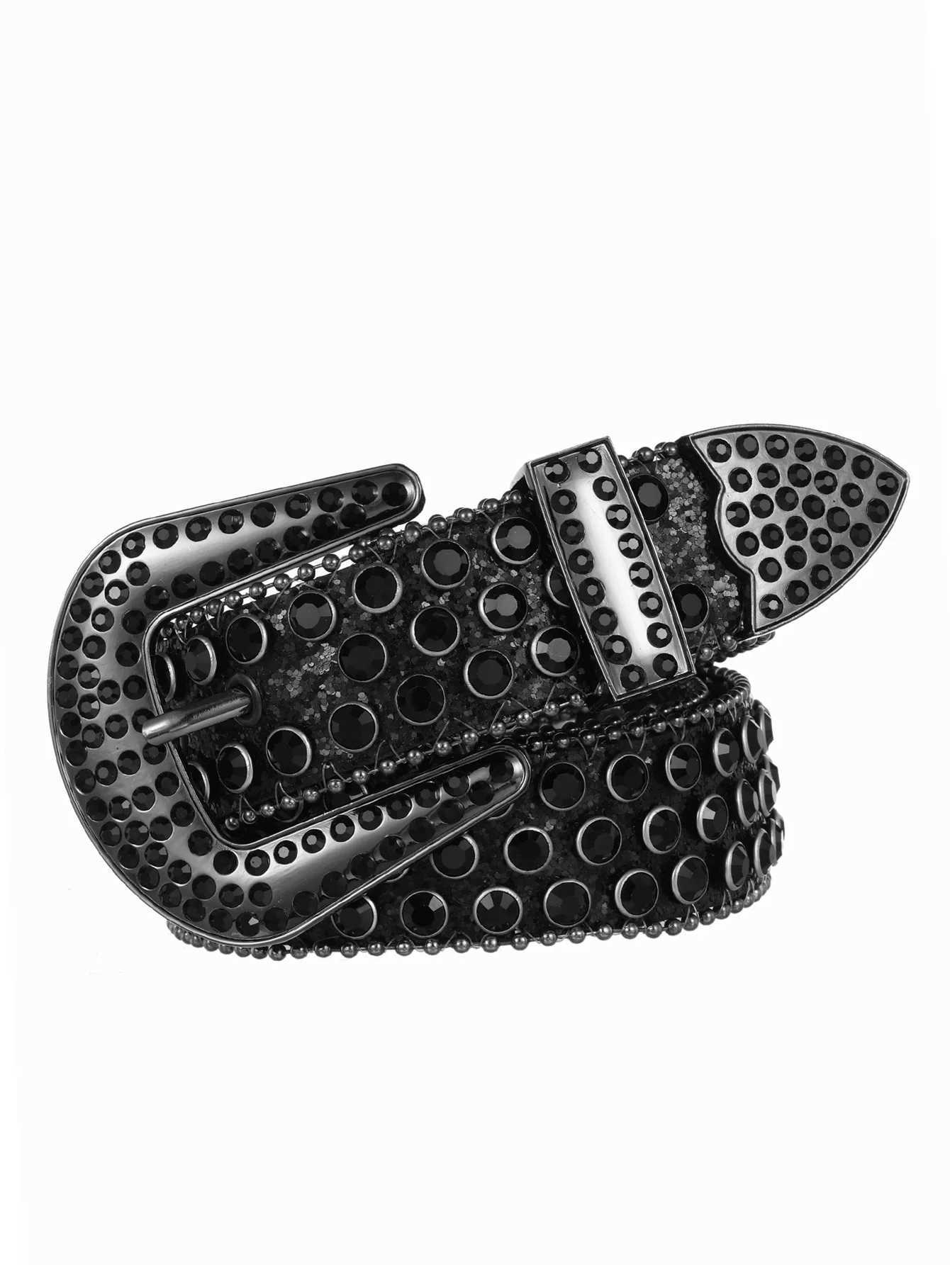 Decorative Womens Belt BB Simon Diamond Fashion Western Belt Full Diamond Embedding PU Wide Crystal Diamond BeXJ250114
