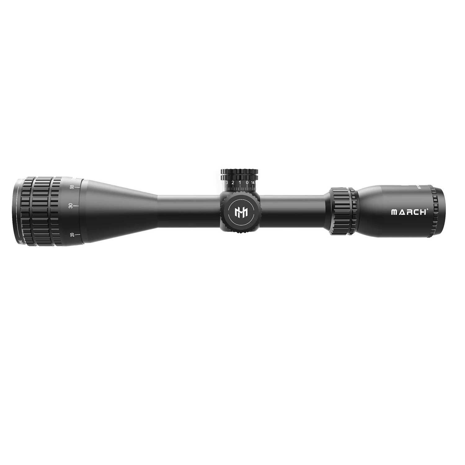 March HT4-6X44AOE Tactical Riflescope Spotting Rifle Scope Hunting Optical Collimator Airsoft Airgun Sight Red Green CrossW241014