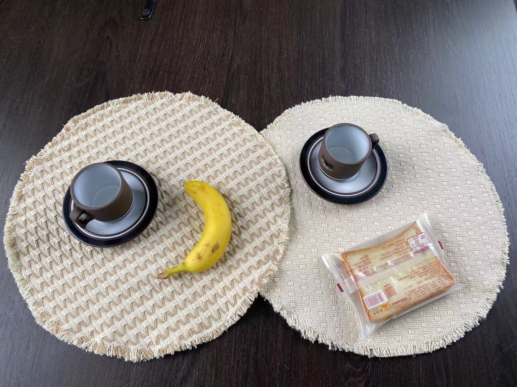 Sustainable Heavyweight Handwoven Cotton Table Cover for Kitchens Long Lasting