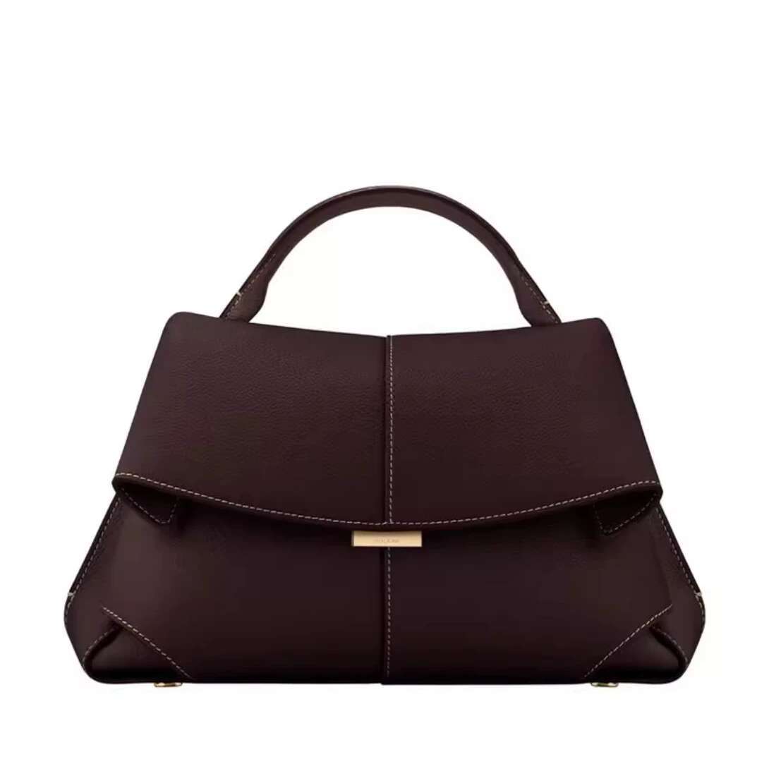Hot Designer Bags: European-Style Pleated Leather Shoulder Bag - New Trendy Bags, hot Lightweight for Daily Use