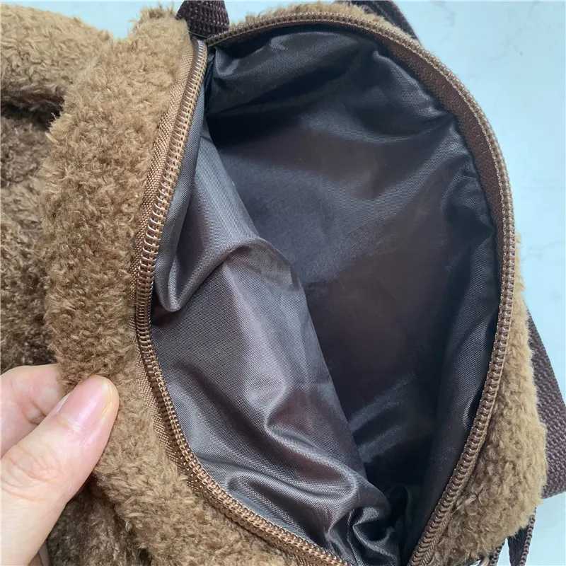 Domo Kun Plush Small Shoulder Messenger Bag Mini Crossbody Bags for Women Kids Boys Girls Kawaii Cute Phone Bag Z250115