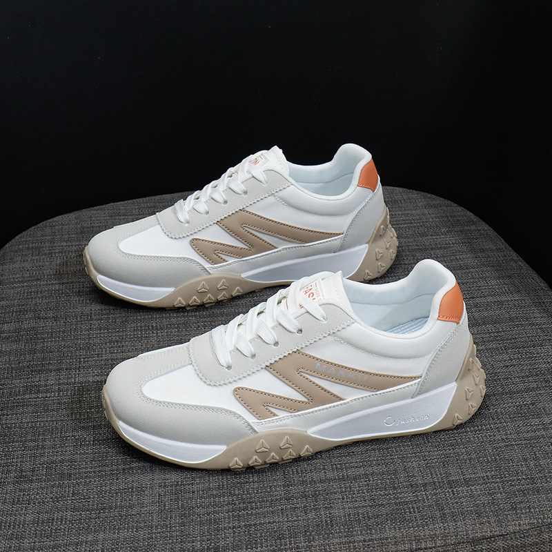 Women Sports Shoes Fashion Thick Sole Designer Shoes Chunky Shoes 2025 Spring Running Sneakers Triple Black Khaki Blue Free shipping