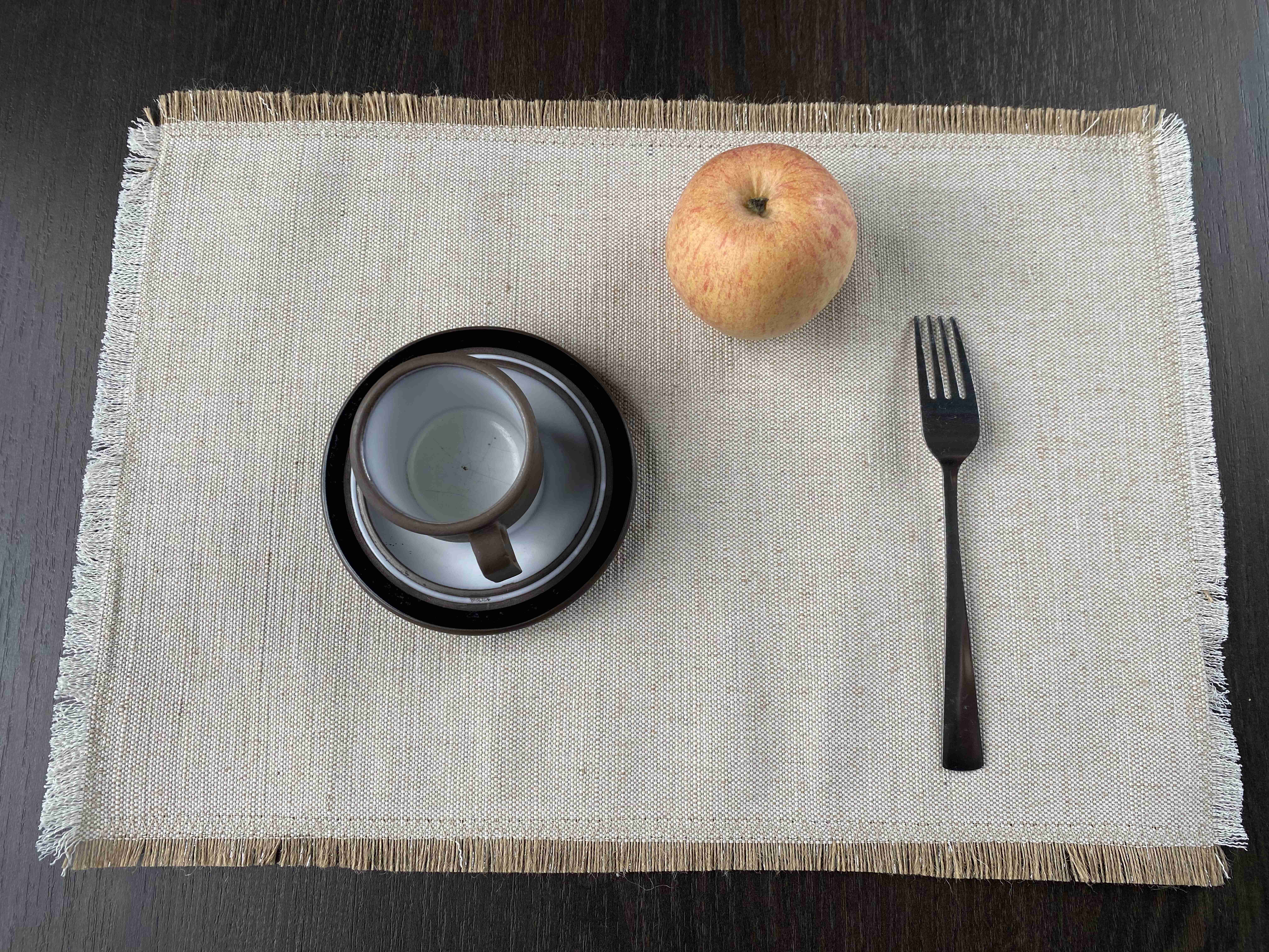 Handcrafted Heavyweight Cotton Table Protector for Kitchens - Sustainable Craftsmanship