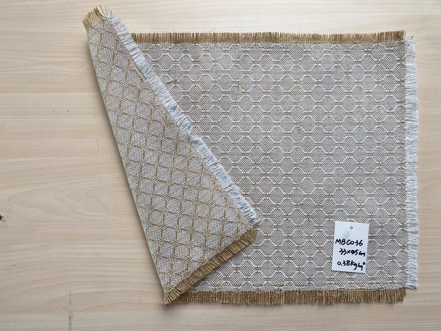Sustainable Heavyweight Cotton Kitchen Table Runner with Sturdy Woven Construction