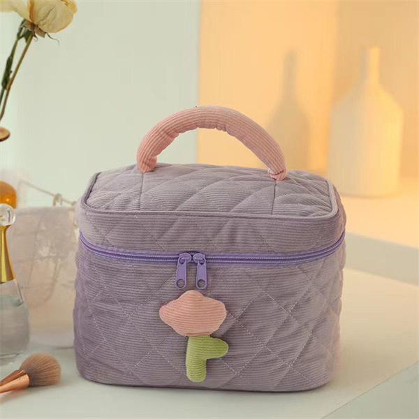 Cosmetic Bags Ladies simple and practical solid color dfd