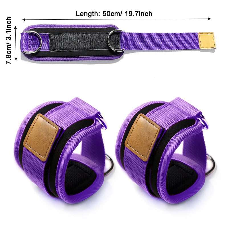 Ddmytiger Ddmytiger China Domestic Fitness Ankle Straps Adjustable D Ring Foot Support Cuffs Gym Leg Strength Workouts Pulley With Buckle Sports Feet 