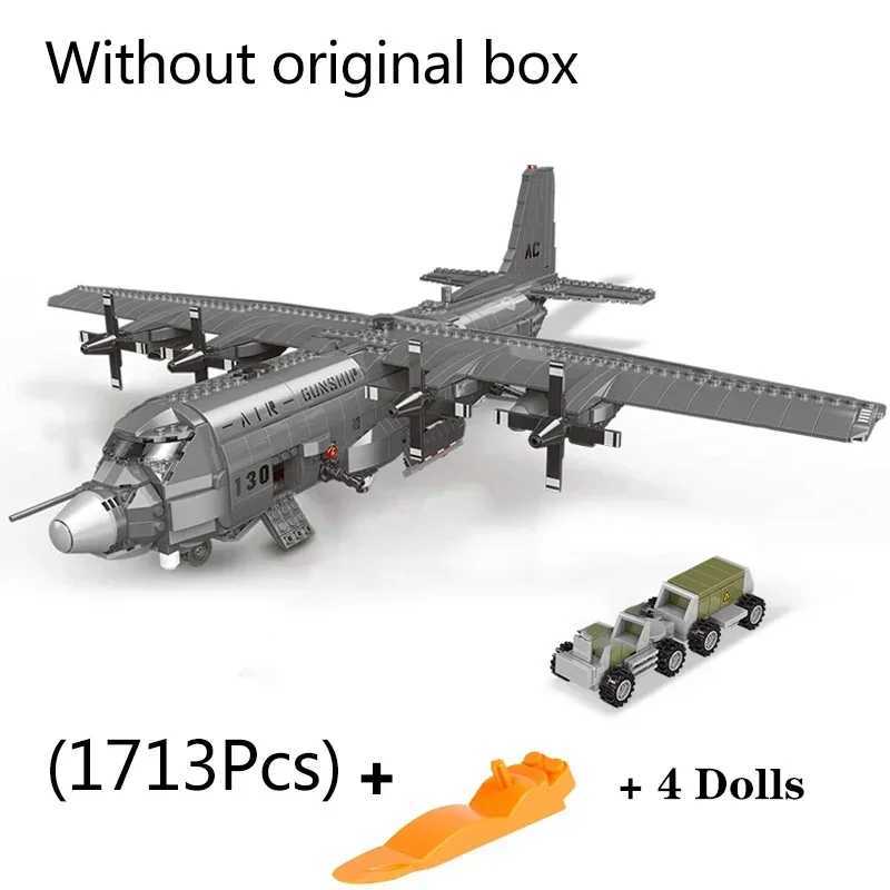 1713pcs Military The A10 F35 Fighter Building Blocks Thunderbolt II Warthog Fighter DIY WW2 Plane Brick Toys Gifts For Children W250115