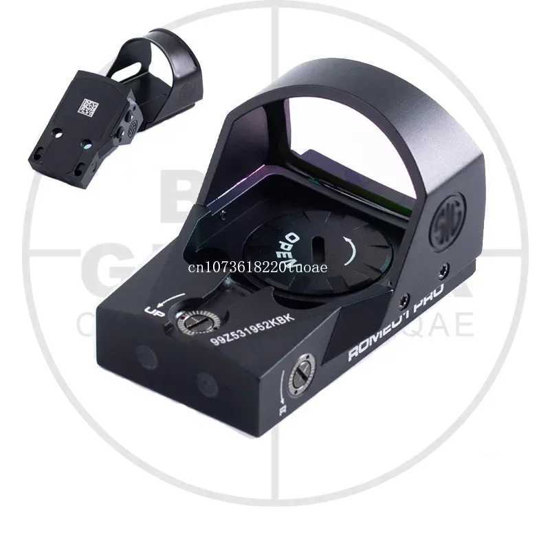 Buy One Get One Free Original Romeo PRO x30mm 3 MOA Red Dot Sight w/ Protective Shroud Reflex Sights Scope Fit 20mm RailW241014