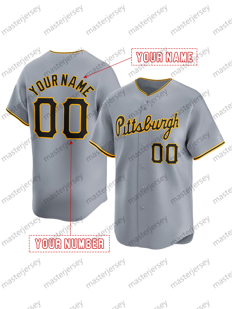 Men/Women/Youth Baseball Jerseys SKENES MCCUTCHEN STARGELL CLEMENTE Reynolds Stitched Custom Jersey
