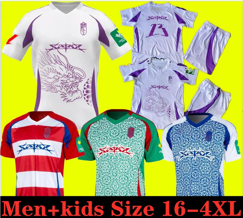 2024 2025 Granada CF Fourth Soccer Jerseys 24 25 Home Away Third Football Shirt Men Limited Edition Collaboration Saiko 16-2Xl