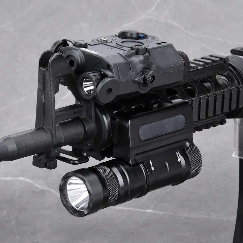 Tactic Flashlight 1500lumens Powerful Optimized Weapon Light Cloud OWL Tactical Flashlight for20mm Rail Hunting Gun Rifle XJ250905