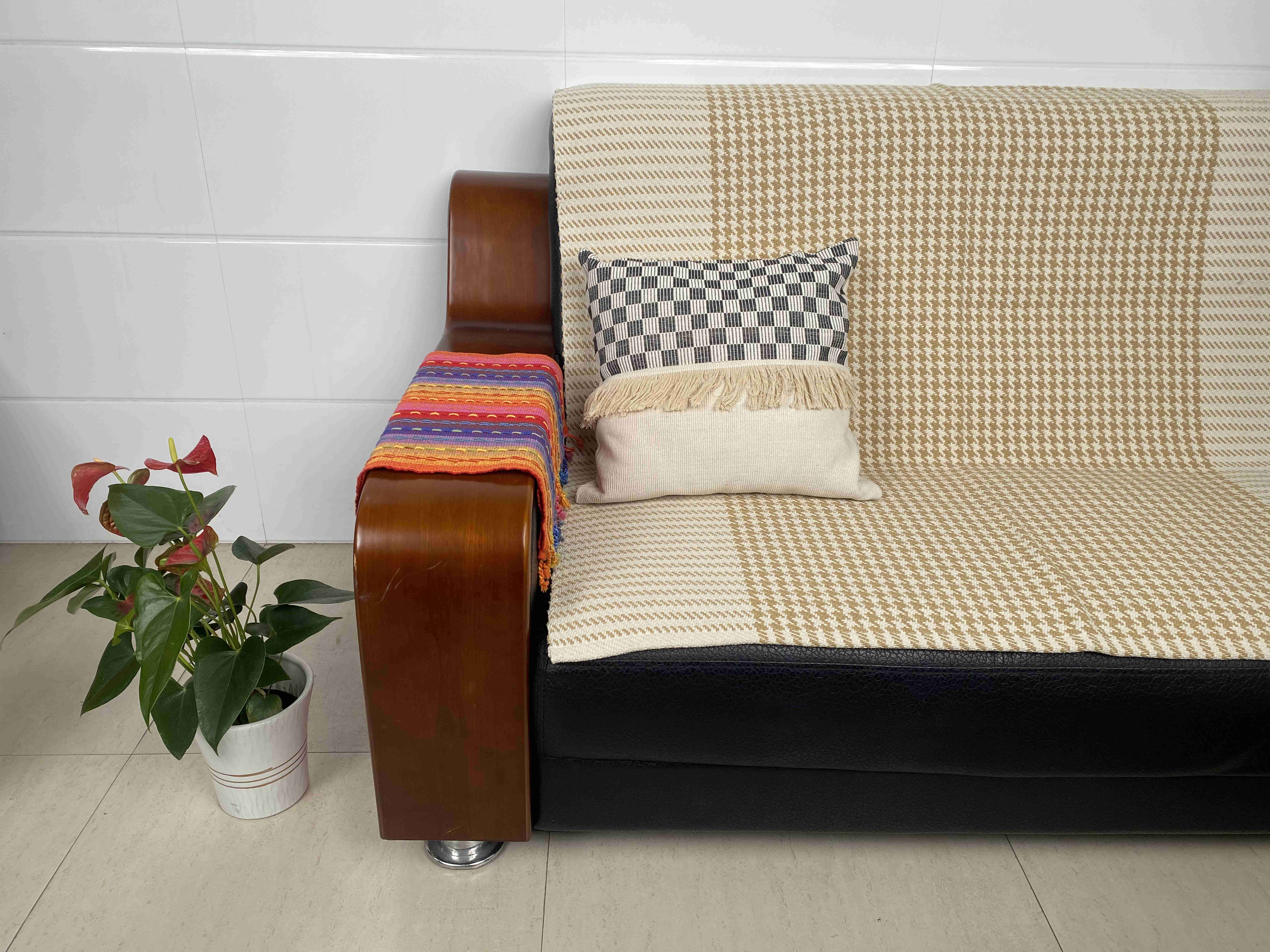 Natural Textured Versatile Fabric Cushions - Perfect for Modern Living Room Decor