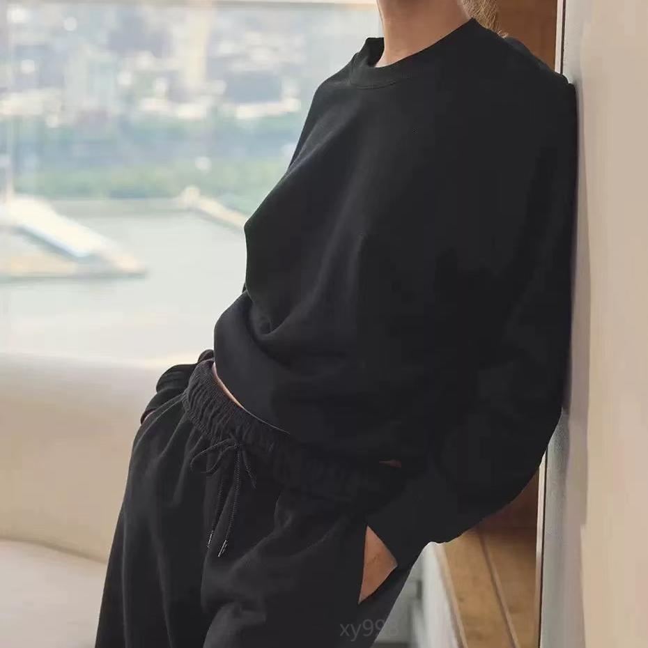 Women Designer Yoga Outfit Perfectly Sweatshirts Sier 3D Sweater Loose Long Short Sleeve Crop Top Fiess Workout Crew Neck Blouse Gym Hoodies Have Take