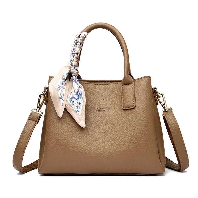 Genuine Handbags Designer High Quality Leather Large Crossbody Bags For Women luxury bag Shoulder Bag Sac A Main