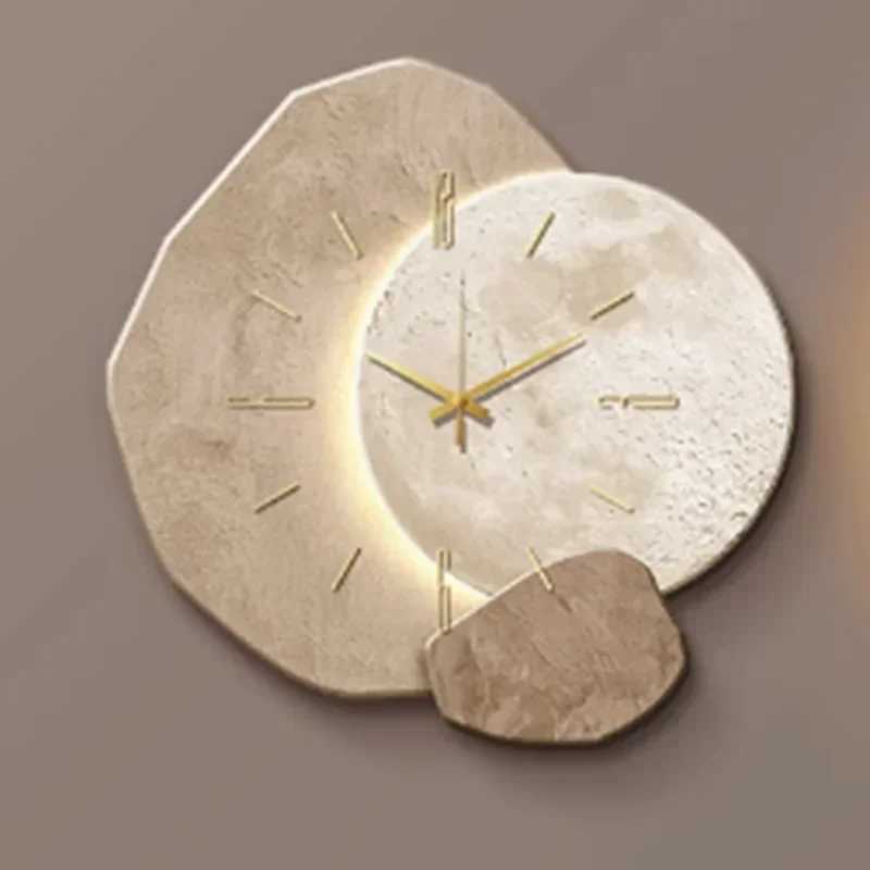 Wall Clocks Retro Wall Clock Beautiful Household Vintage Wall Clocks Living Room Without Lamp Reloj Digital De Pared Wall Decoration Art H250116