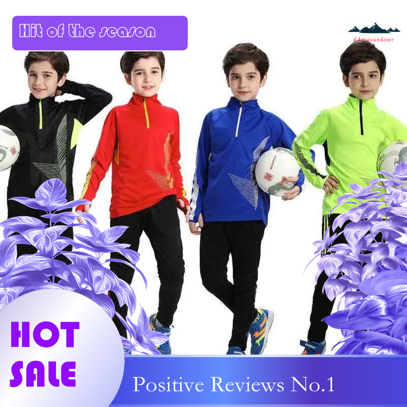 Ddmytiger China Domestic Boy Girl Spring Autumn Running Sweatshirt Sweatpants Children Kids Basketball Football Sets Sports Suit Tracksuits Jersey Kit