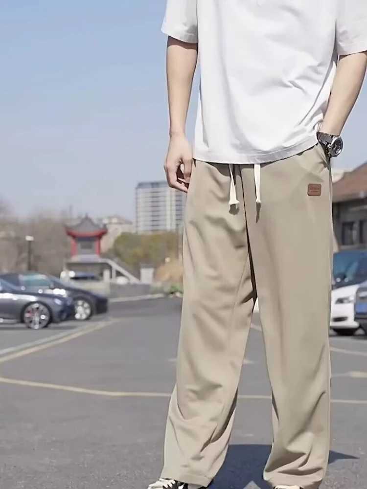 Y2k Pants Trousers Man Gym Jogger Pants Men Sport Mens Designer Clothes Mens Clothing Big Size Cargo Sweatpants Baggy Summer Y250115