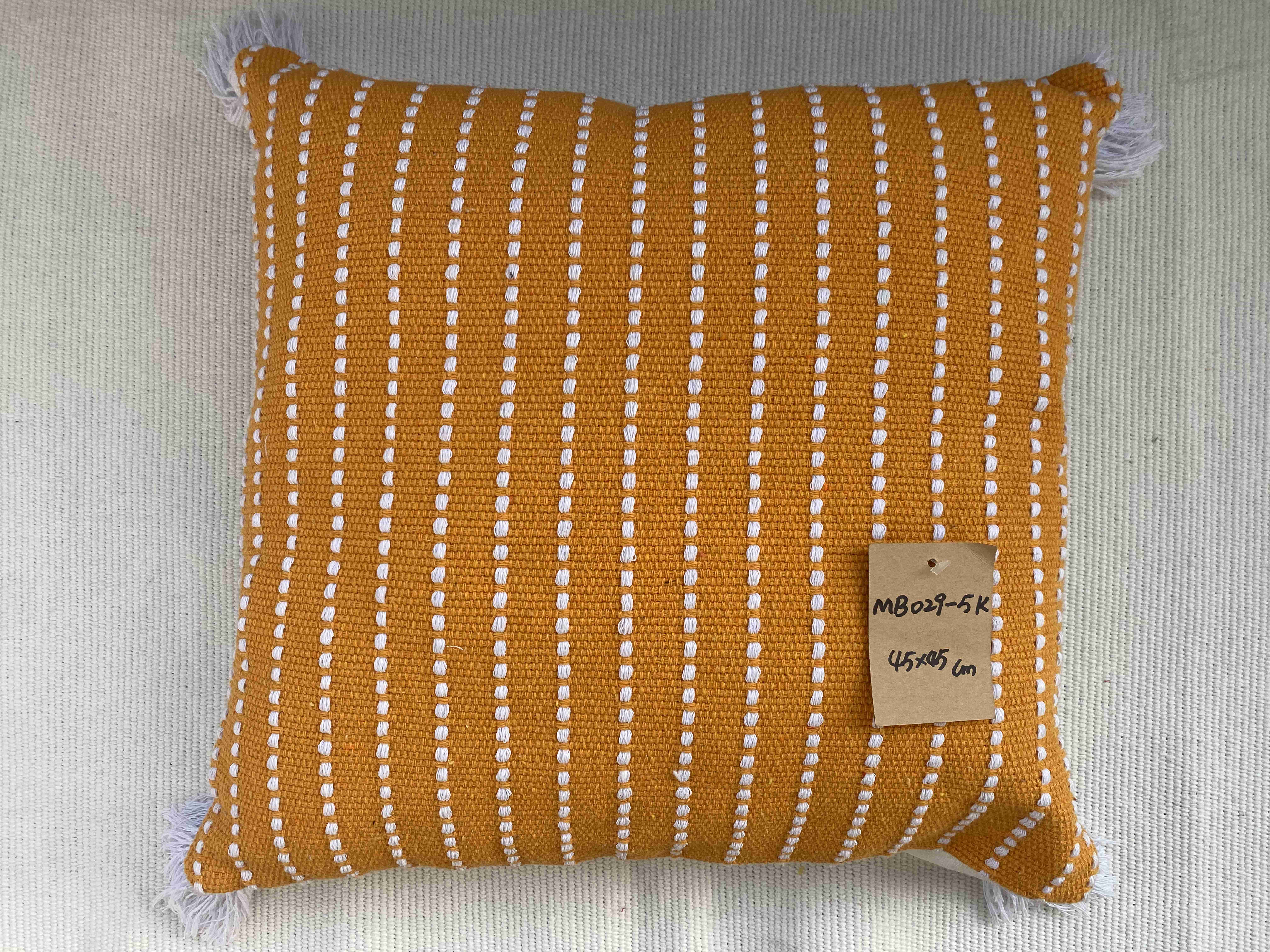 Handcrafted Durable Fabric Cushions with Breathable Material Perfect for Living Spaces