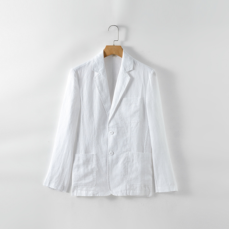 3243 High-end mature style men's thickened woolen coat Korean style