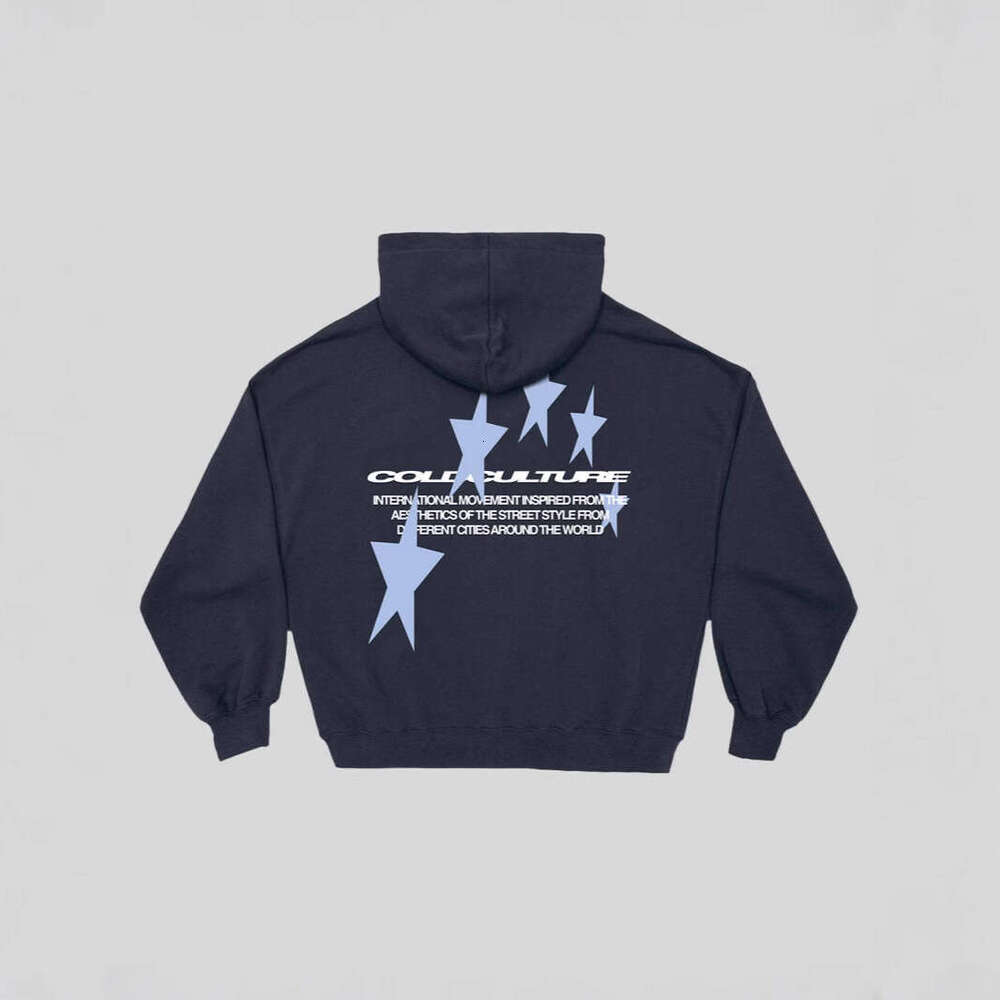 2024 new trend simple monotonous design, casual versatile, loose fitting, unisex, personalized and trendy hoodie