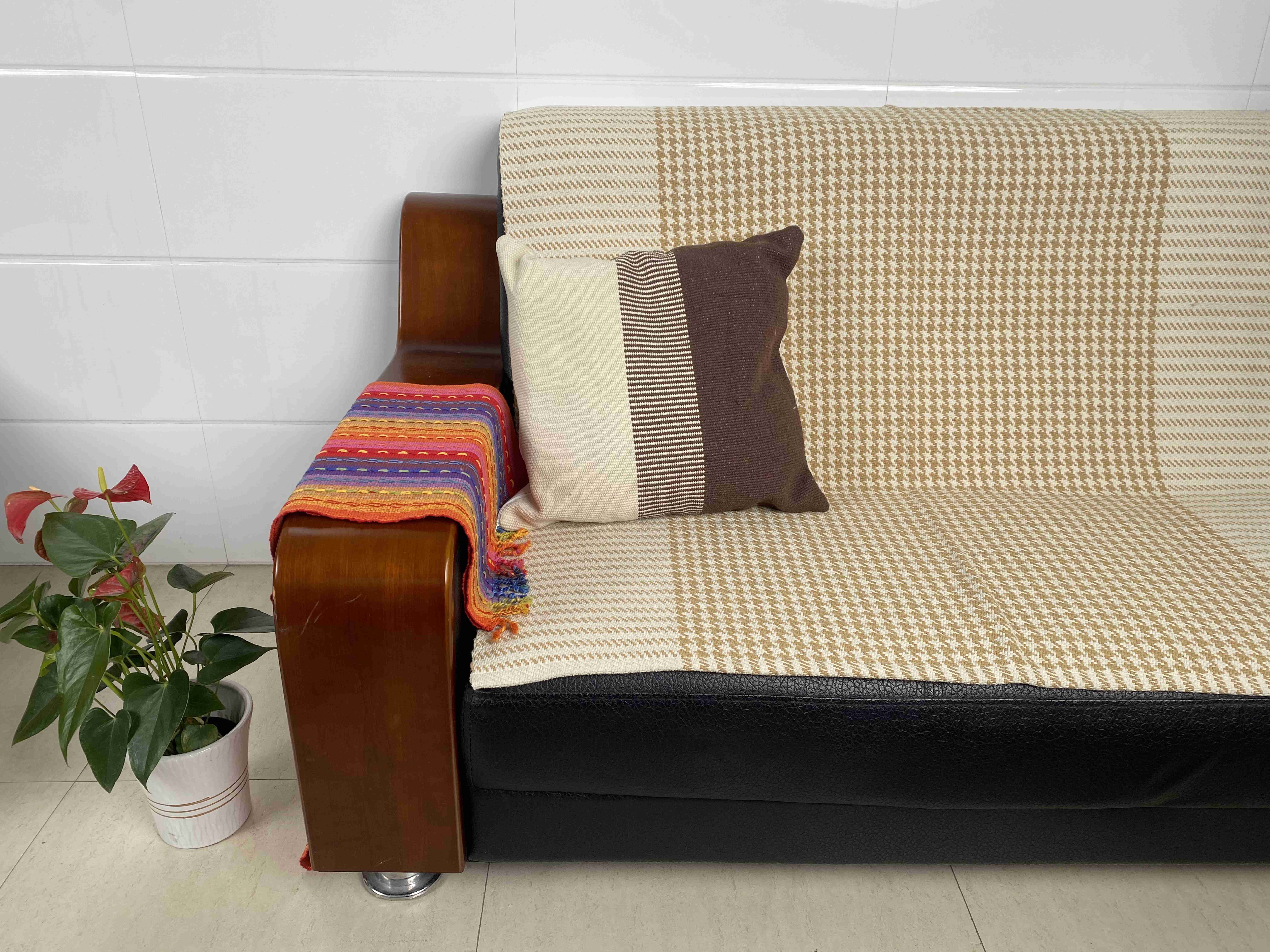Durable Natural-Textured Fabric Cushion Covers for Stylish Home Decor