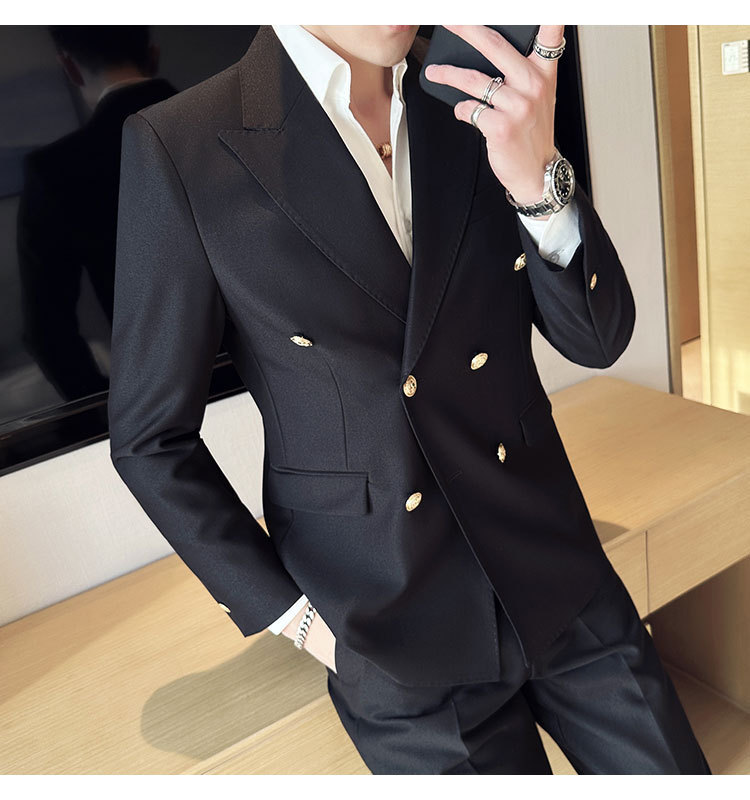 K778 Men's Suit - Elegant Professional Attire for Graduation Photos & Special Occasions