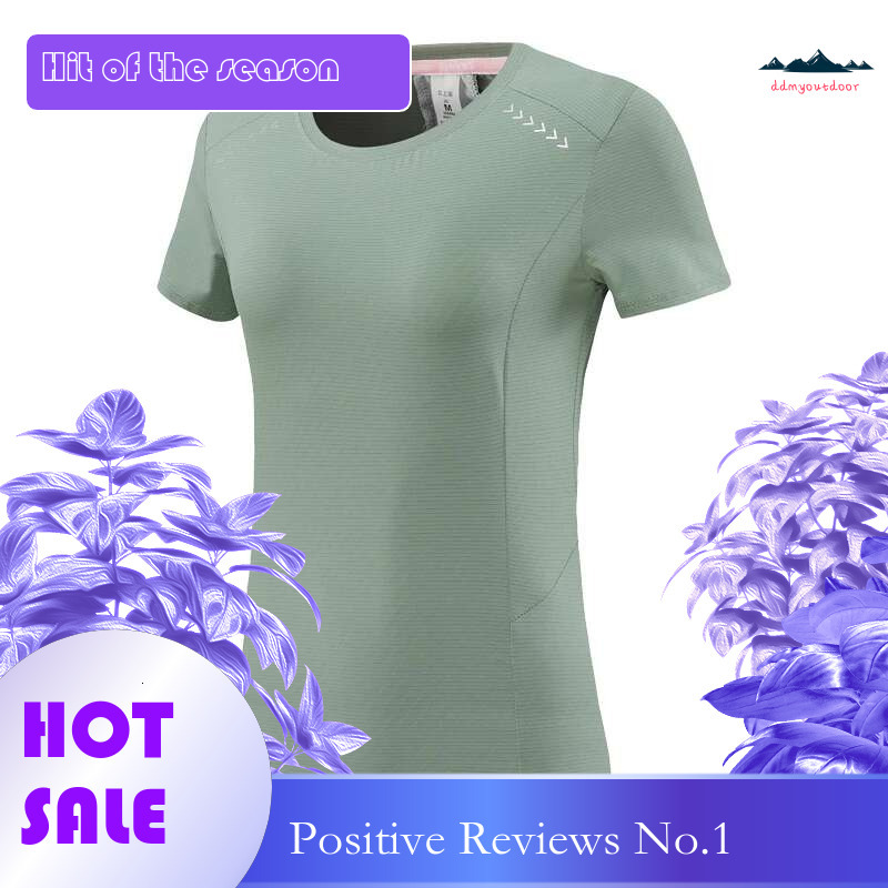 Ddmytiger China Domestic Running Yoga Short Sleeves Reflective Badminton Training Breathable Tshirts Workout Sportwear Gym Tops Mesh Sports Women Shir