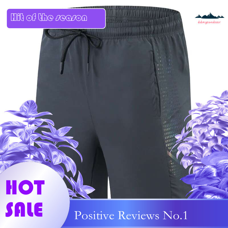 Ddmyoutdoor China Domestic Summer Men Running Quick Drying Breathable Fiess Print Beach Sweatpants Shorts Fashion Jogging Training Pocket Bottoms